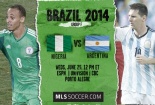 Link sopcast xem trực tiếp trận Nigeria - Argentina World Cup 2014
